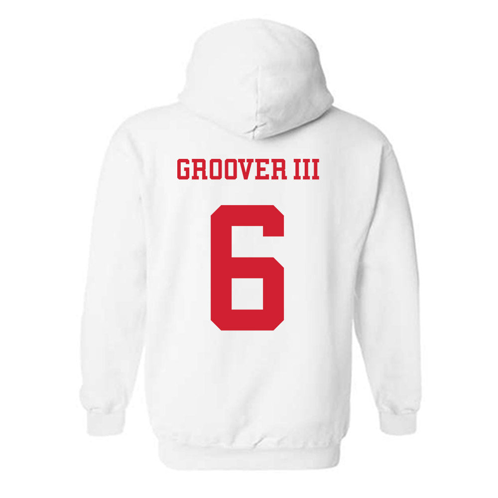 NC State - NCAA Baseball : LuJames Groover III - Hooded Sweatshirt Replica Shersey