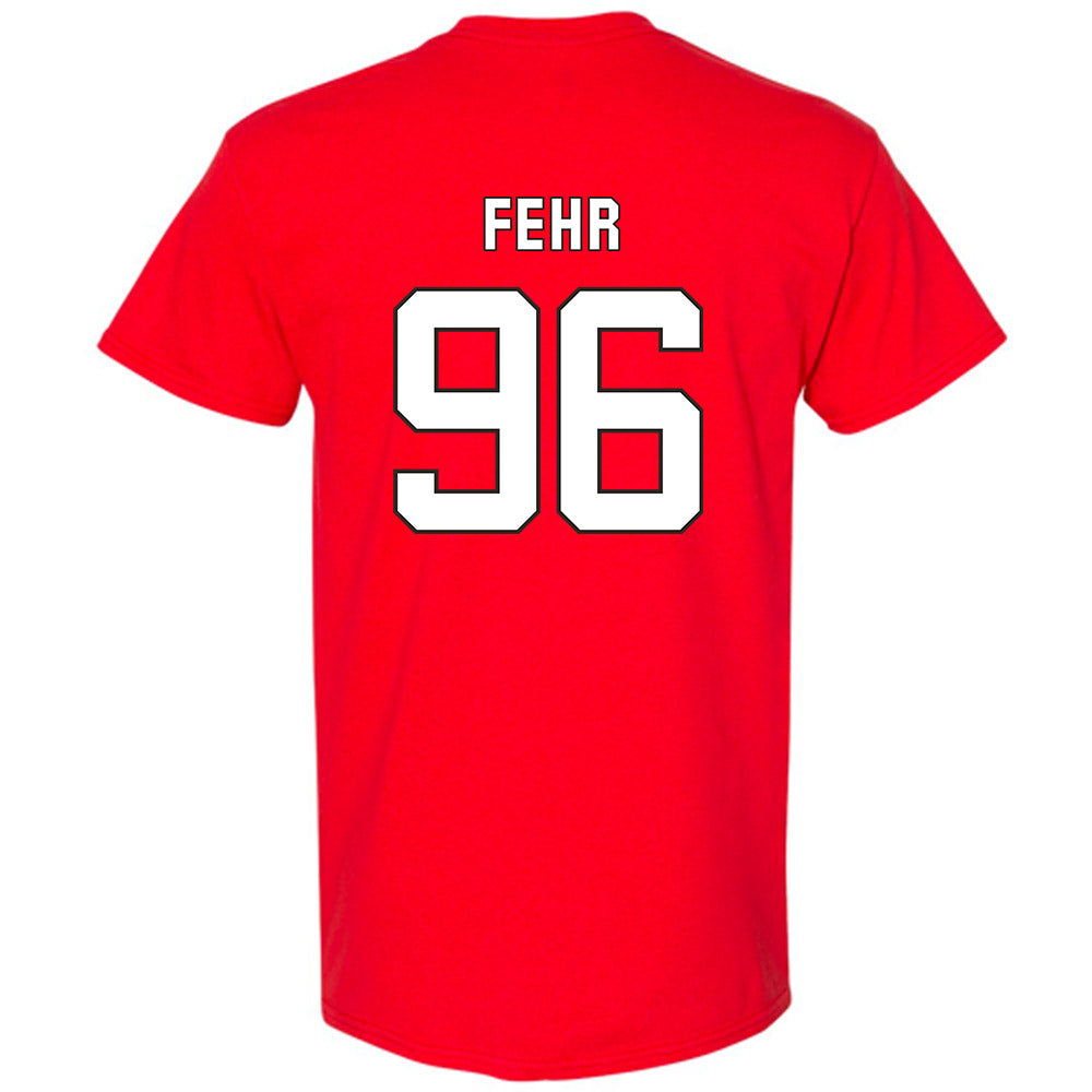 NC State - NCAA Football : Owen Fehr - Short Sleeve T-Shirt