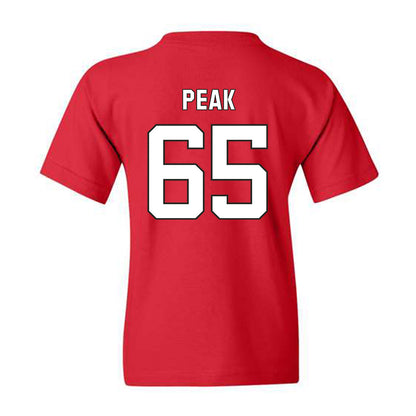NC State - NCAA Football : Jacarrius Peak - Replica Shersey Youth T-Shirt