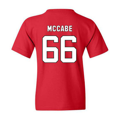 NC State - NCAA Football : Matthew McCabe - Replica Shersey Youth T-Shirt