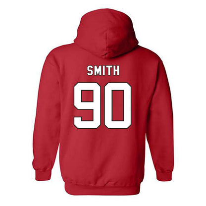 NC State - NCAA Football : Collin Smith - Replica Shersey Hooded Sweatshirt