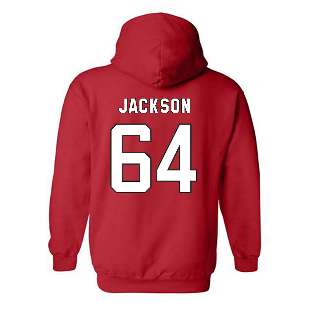 NC State - NCAA Football : Rico Jackson - Hooded Sweatshirt