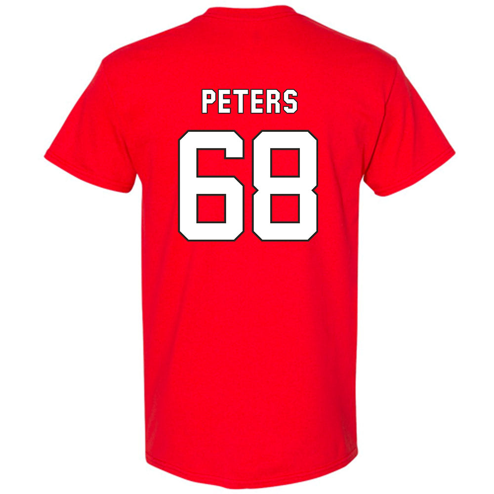 NC State - NCAA Football : Luke Peters - Replica Shersey Short Sleeve T-Shirt