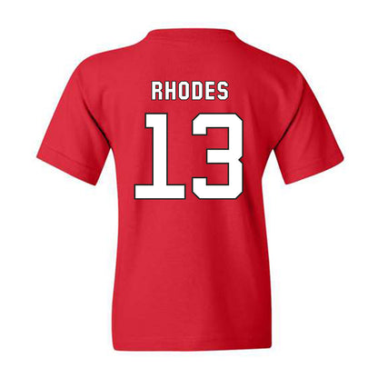NC State - NCAA Football : Ethan Rhodes - Replica Shersey Youth T-Shirt
