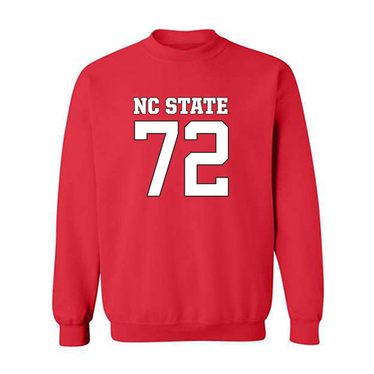 NC State - NCAA Football : Sean Hill - Replica Shersey Sweatshirt