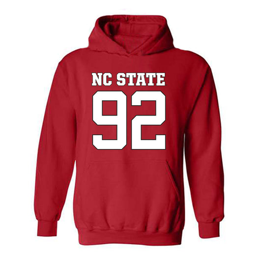NC State - NCAA Football : Aiden Arias - Hooded Sweatshirt