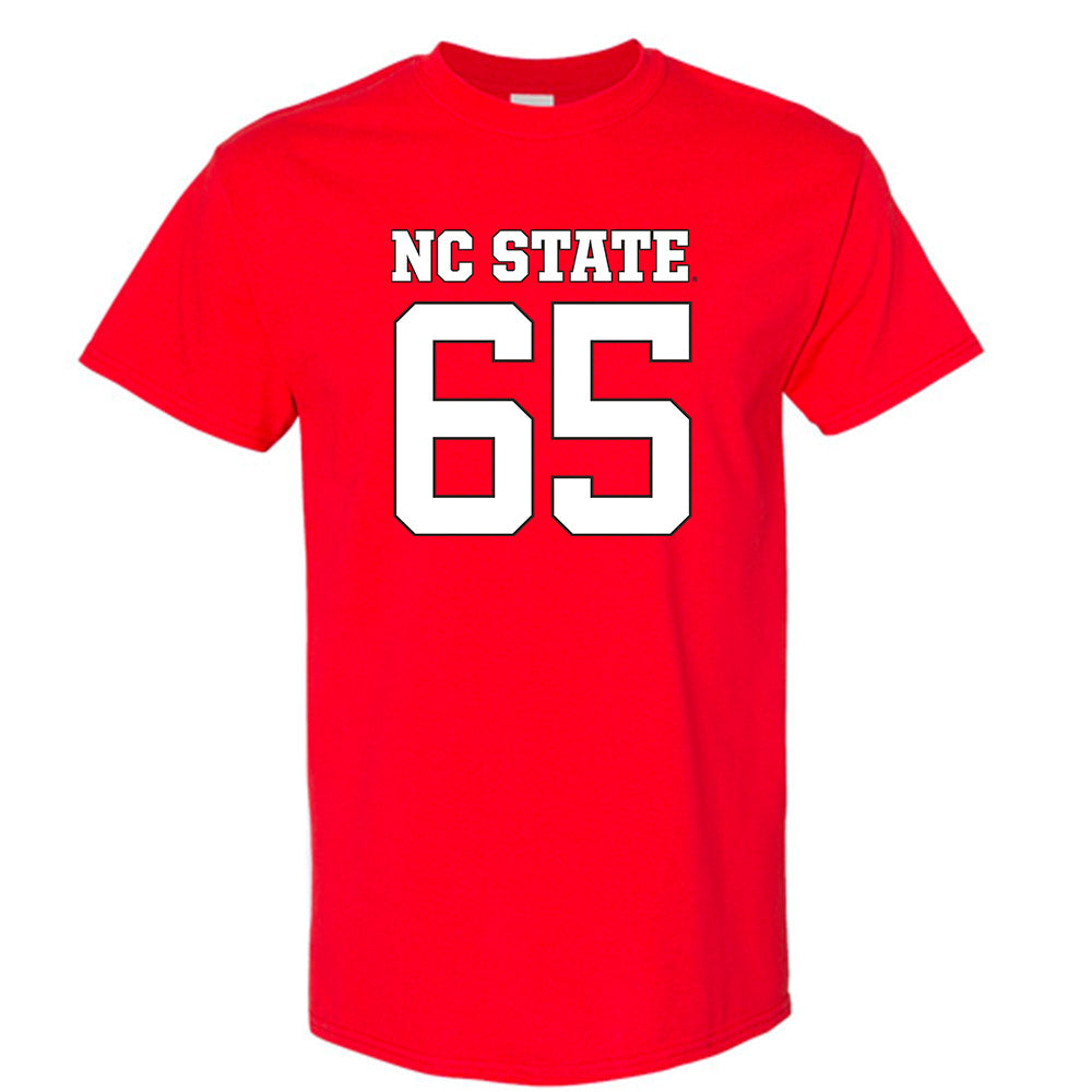 NC State - NCAA Football : Jacarrius Peak - Replica Shersey Short Sleeve T-Shirt