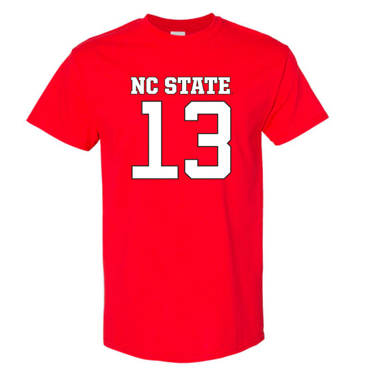 NC State - NCAA Football : Ethan Rhodes - Replica Shersey Short Sleeve T-Shirt
