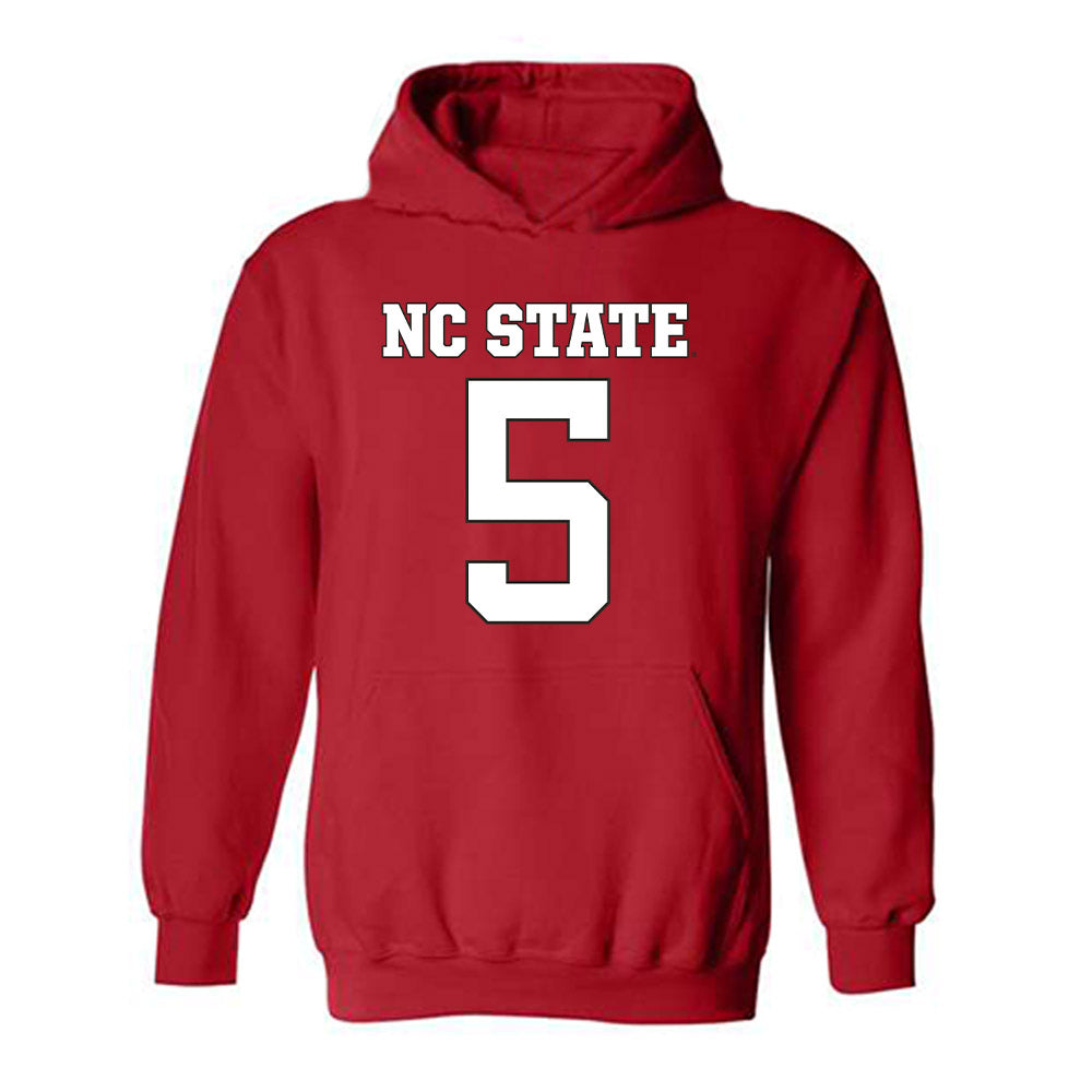 NC State - NCAA Football : Brennan Armstrong - Hooded Sweatshirt Replica Shersey
