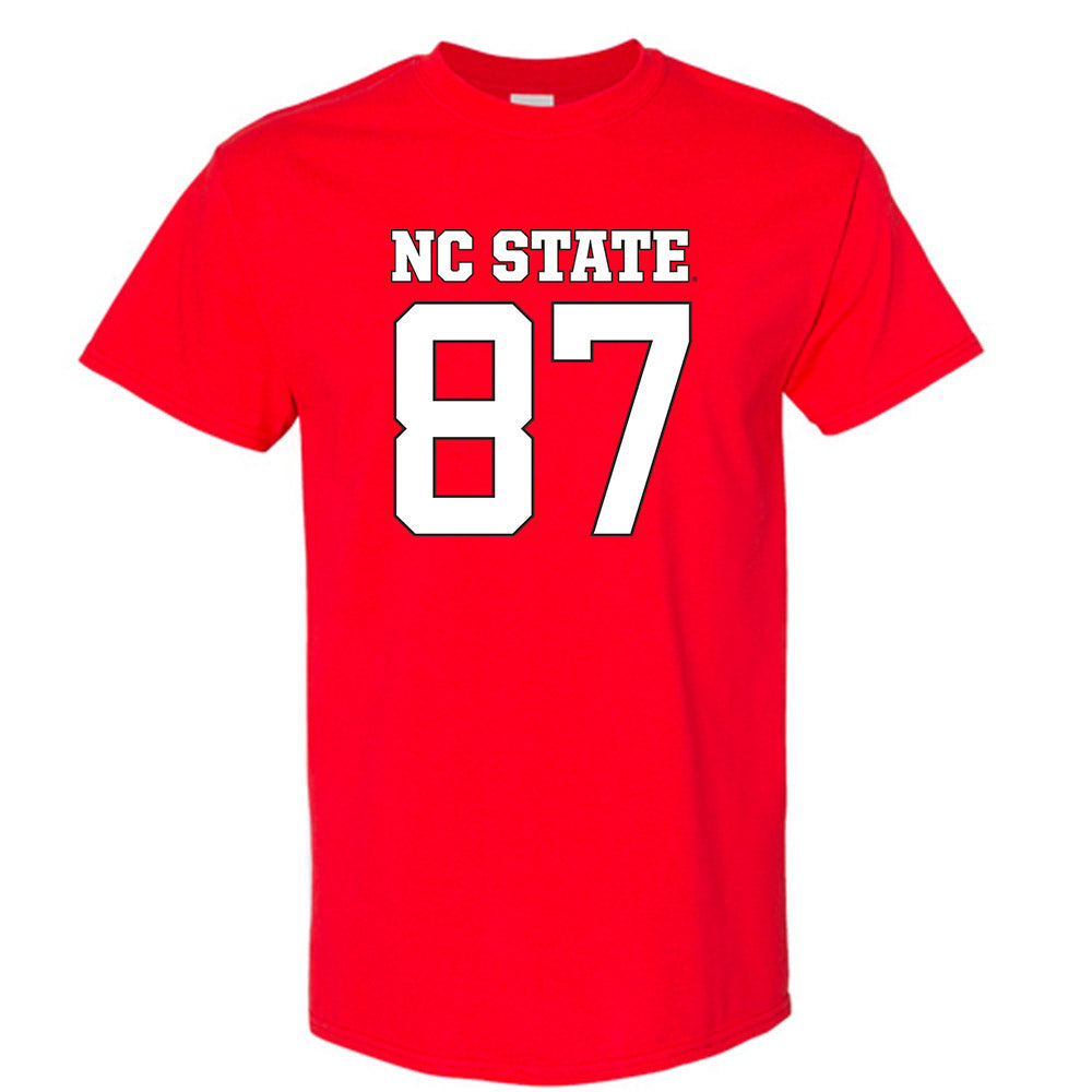 NC State - NCAA Football : Jayden Hollar - Short Sleeve T-Shirt