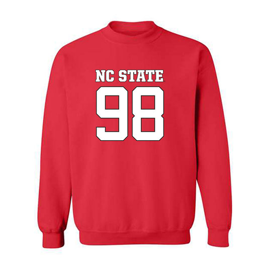 NC State - NCAA Football : Caden Noonkester - Replica Shersey Sweatshirt