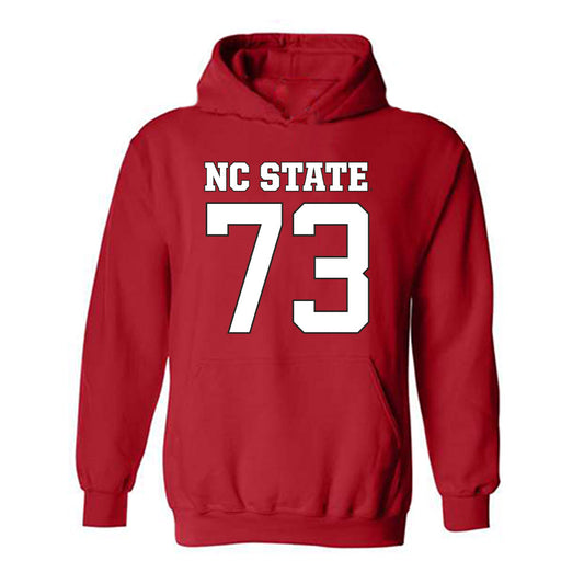 NC State - NCAA Football : Darion Rivers - Replica Shersey Hooded Sweatshirt