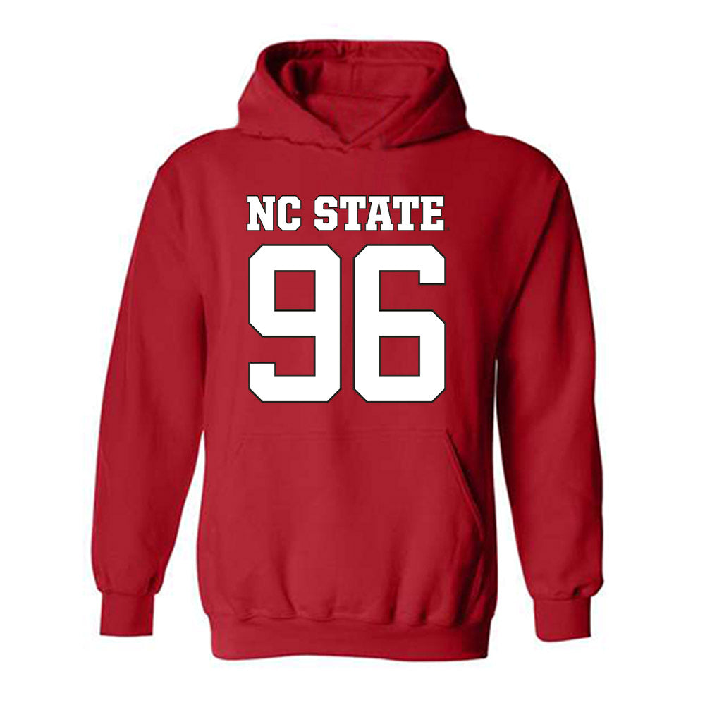 NC State - NCAA Football : Owen Fehr - Hooded Sweatshirt
