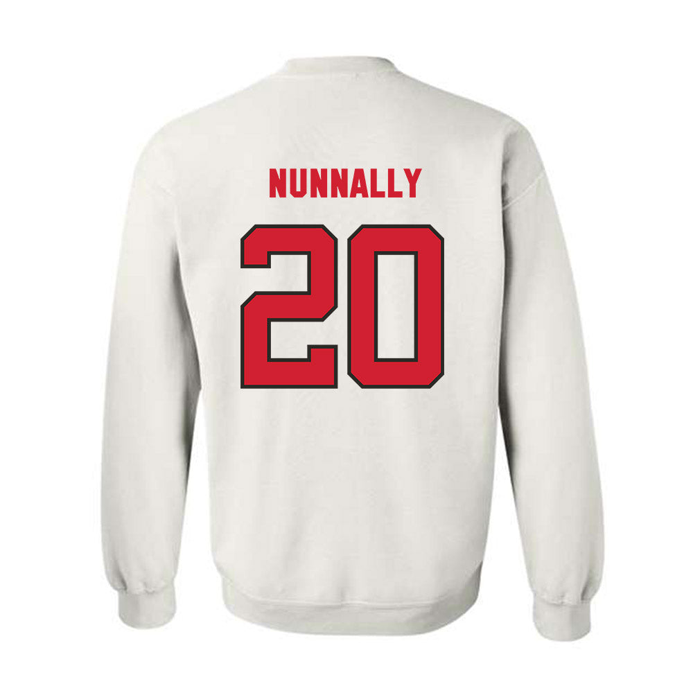NC State - NCAA Men's Basketball : Alex Nunnally - Crewneck Sweatshirt Replica Shersey