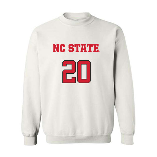 NC State - NCAA Men's Basketball : Alex Nunnally - Crewneck Sweatshirt Replica Shersey