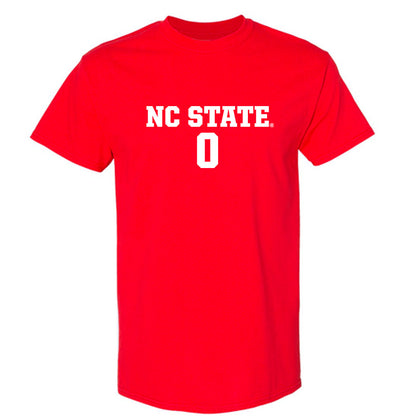 NC State - NCAA Men's Soccer : Tyler Perrie - Red Replica Shersey Short Sleeve T-Shirt