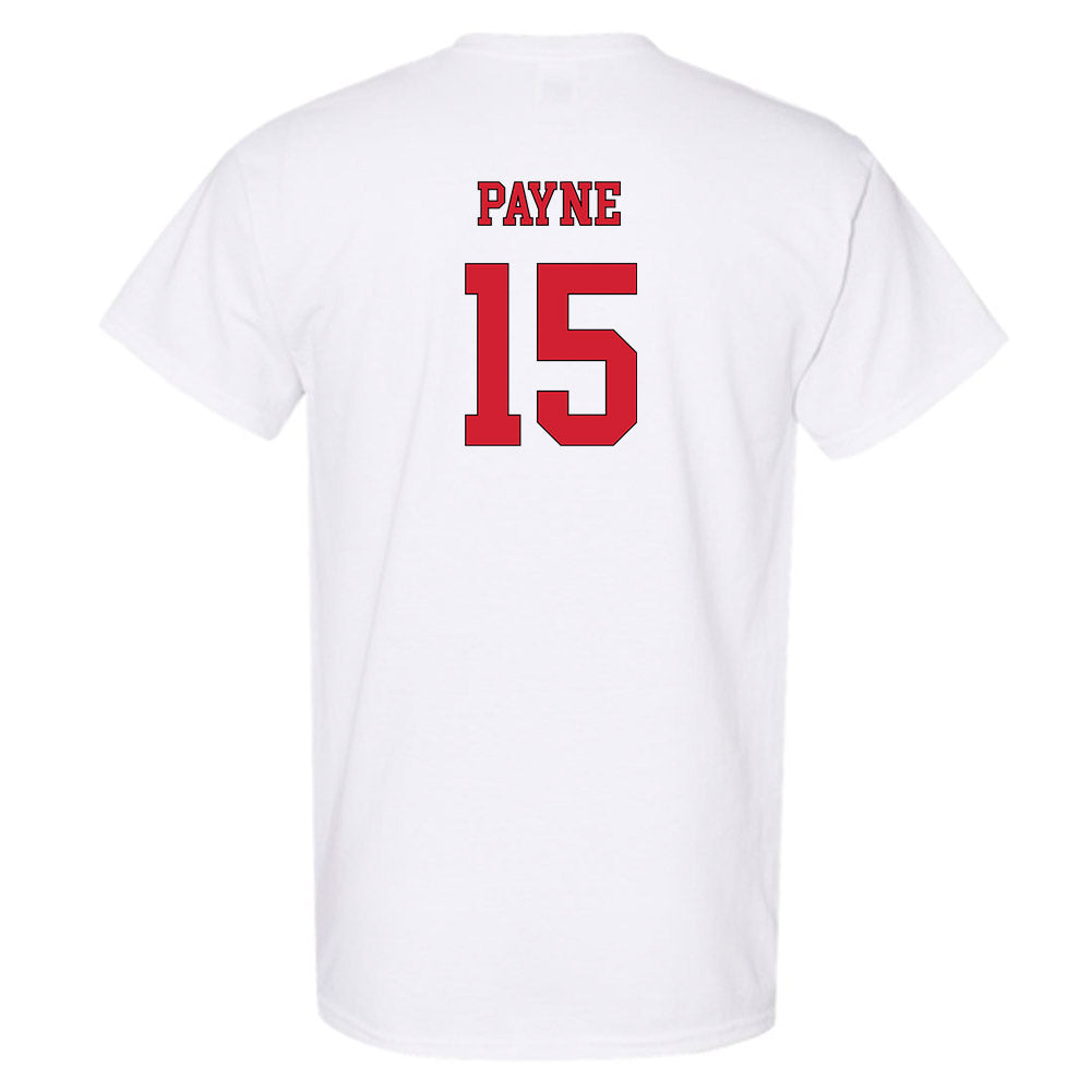 NC State - NCAA Men's Soccer : Aidan Payne - White Replica Shersey Short Sleeve T-Shirt