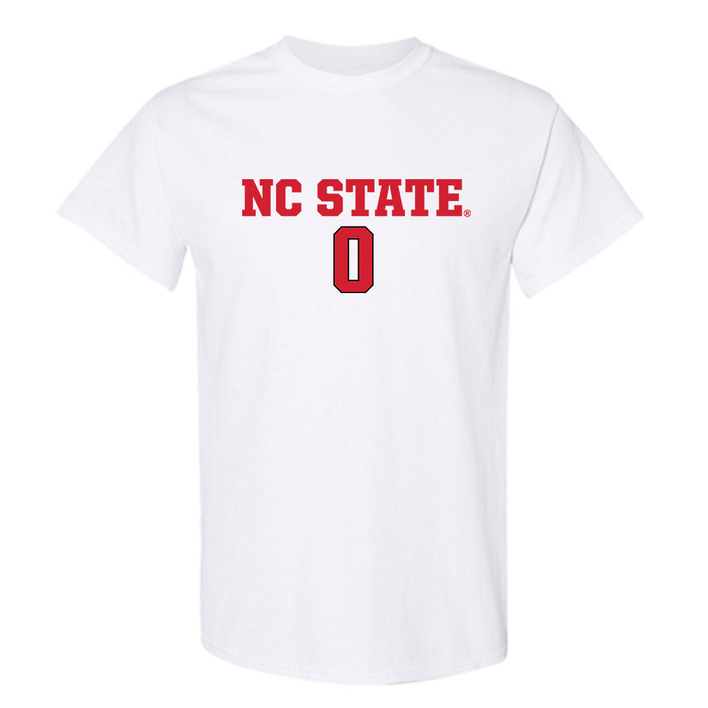 NC State - NCAA Men's Soccer : Tyler Perrie - White Replica Shersey Short Sleeve T-Shirt
