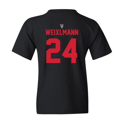 NC State - NCAA Softball : Aisha Weixlmann - Youth T-Shirt Replica Shersey