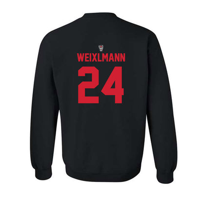 NC State - NCAA Softball : Aisha Weixlmann - Crewneck Sweatshirt Replica Shersey