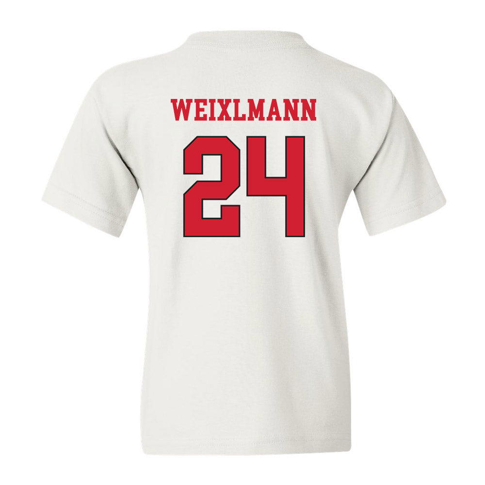 NC State - NCAA Softball : Aisha Weixlmann - Youth T-Shirt Replica Shersey