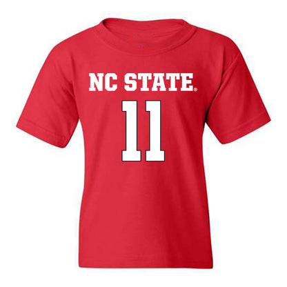 NC State - NCAA Women's Basketball : Madison Cox - Youth T-Shirt Replica Shersey