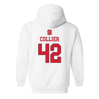 NC State - NCAA Women's Basketball : Mallory Collier - Hooded Sweatshirt Replica Shersey