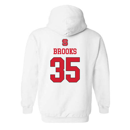 NC State - NCAA Women's Basketball : Zoe Brooks - Hooded Sweatshirt Replica Shersey