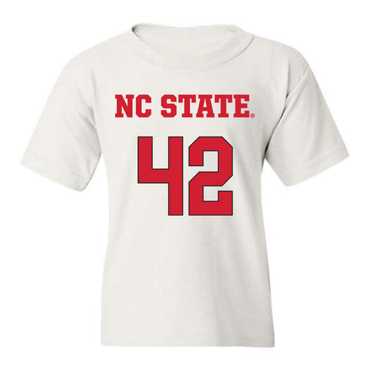 NC State - NCAA Women's Basketball : Mallory Collier - Youth T-Shirt Replica Shersey