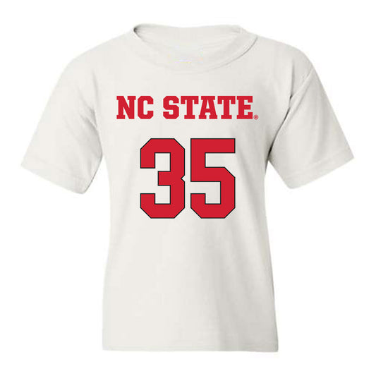 NC State - NCAA Women's Basketball : Zoe Brooks - Youth T-Shirt Replica Shersey