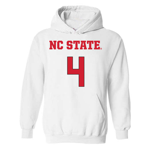NC State - NCAA Women's Basketball : Alyssa Lewis - Hooded Sweatshirt Replica Shersey