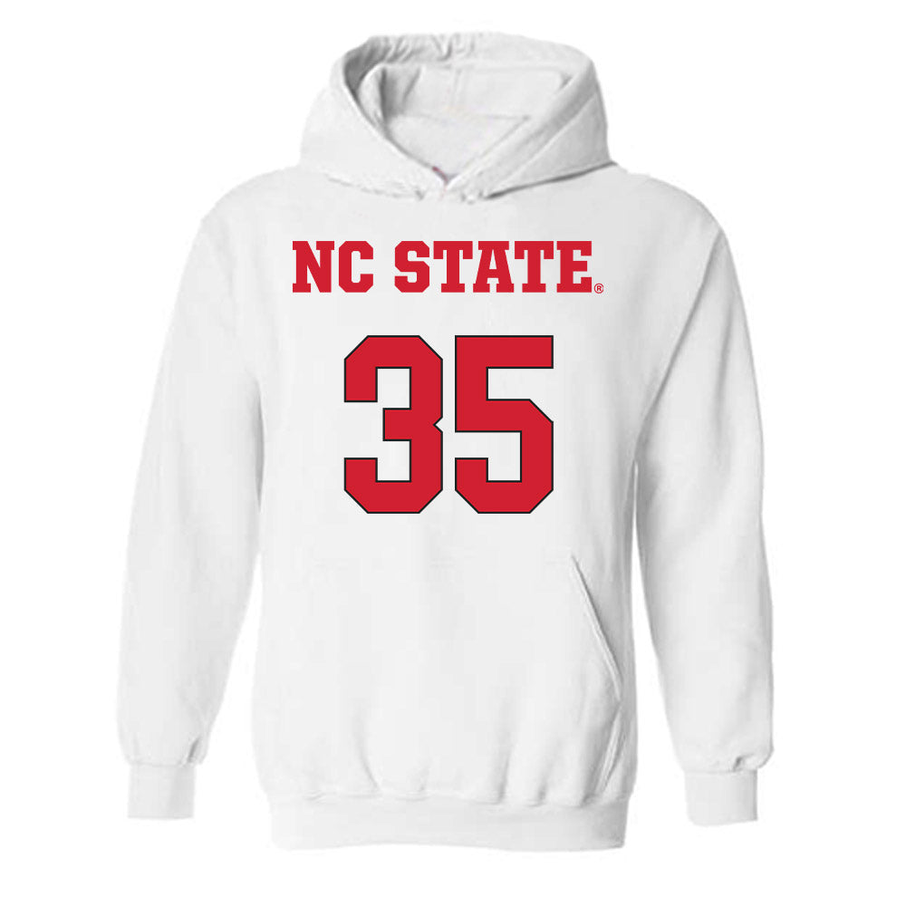 NC State - NCAA Women's Basketball : Zoe Brooks - Hooded Sweatshirt Replica Shersey