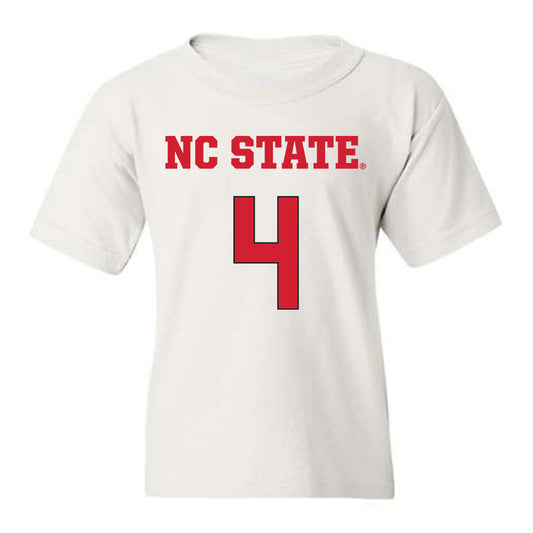 NC State - NCAA Women's Basketball : Alyssa Lewis - Youth T-Shirt Replica Shersey