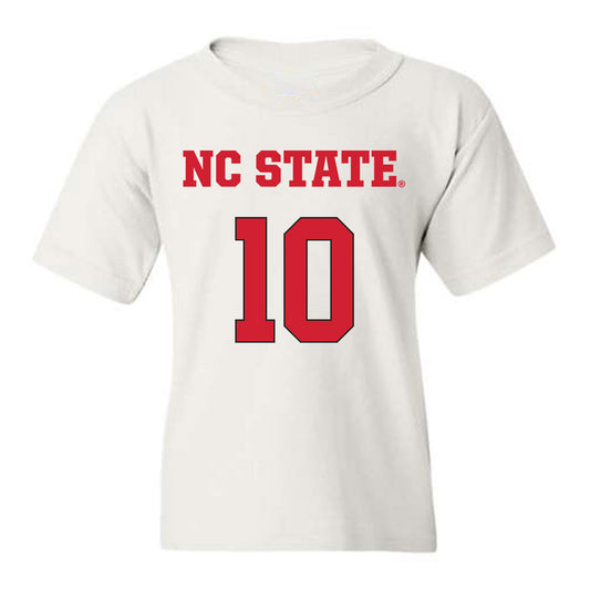 NC State - NCAA Women's Basketball : Aziaha James - Youth T-Shirt Replica Shersey