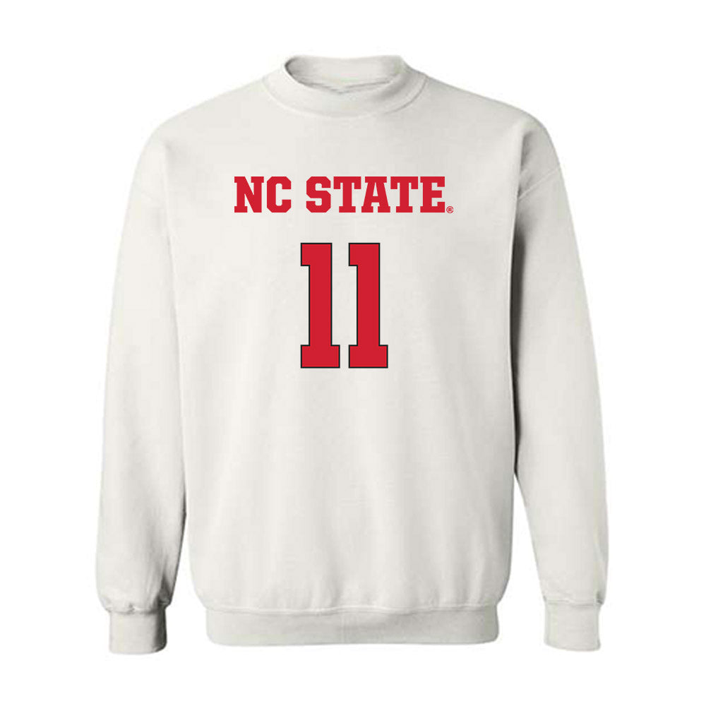 NC State - NCAA Women's Basketball : Madison Cox - Crewneck Sweatshirt Replica Shersey