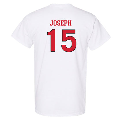 NC State - NCAA Women's Soccer : Jameese Joseph - White Replica Shersey Short Sleeve T-Shirt