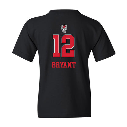 NC State - NCAA Women's Volleyball : Courtney Bryant - Black Replica Shersey Youth T-Shirt