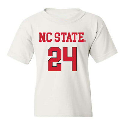 NC State - NCAA Women's Volleyball : Sydney Daniels - Youth T-Shirt Replica Shersey