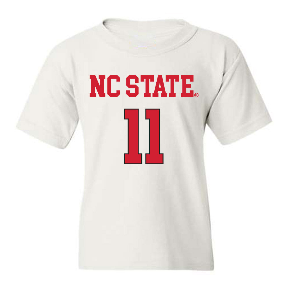 NC State - NCAA Women's Volleyball : Laurna Kerr - Youth T-Shirt Replica Shersey