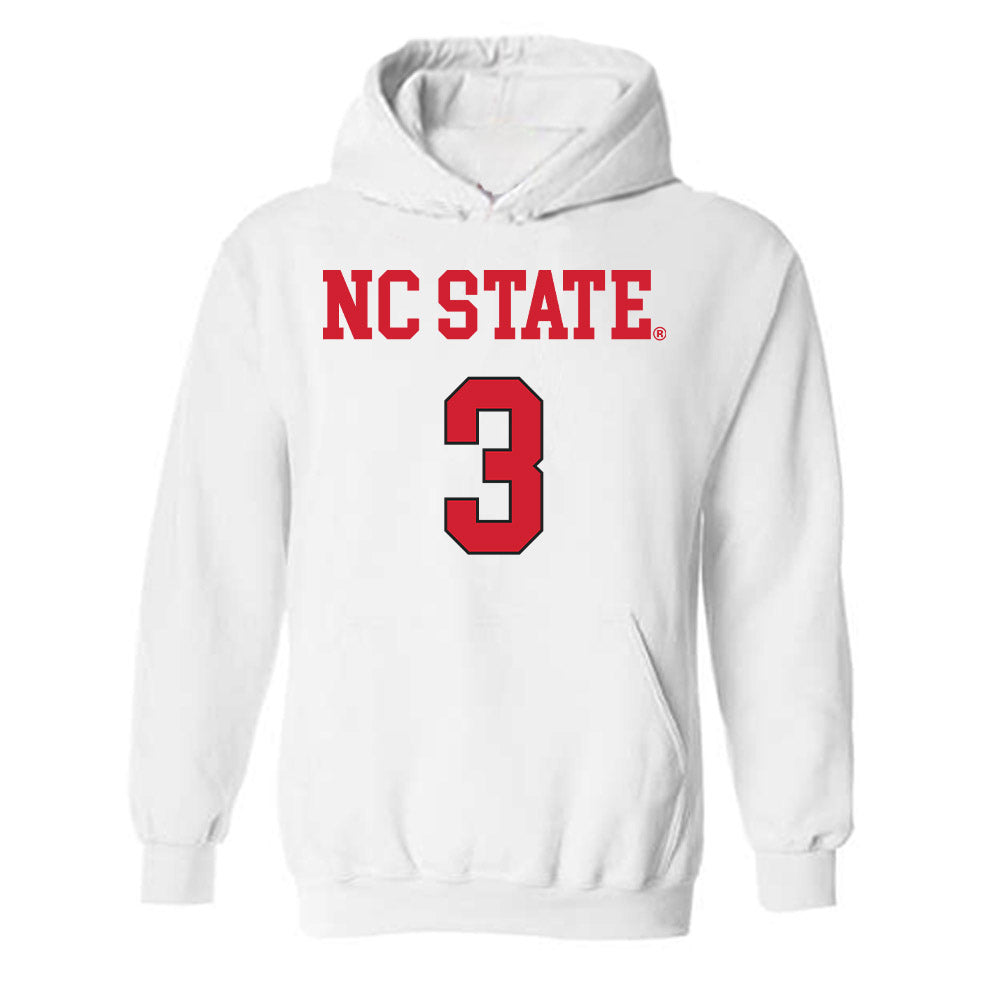 NC State - NCAA Women's Volleyball : Clara Vondran - Hooded Sweatshirt Replica Shersey