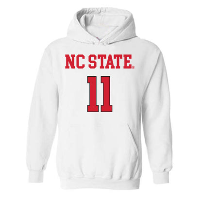 NC State - NCAA Women's Volleyball : Laurna Kerr - Hooded Sweatshirt Replica Shersey