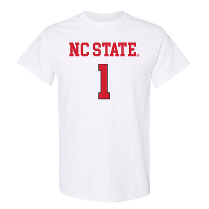 NC State - NCAA Women's Volleyball : Madison Williams - White Replica Shersey Short Sleeve T-Shirt