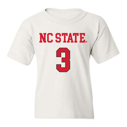 NC State - NCAA Women's Volleyball : Clara Vondran - Youth T-Shirt Replica Shersey
