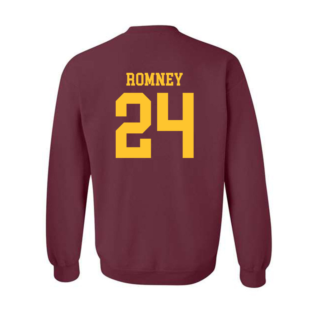 Arizona State - NCAA Football : Tate Romney - Crewneck Sweatshirt Classic Shersey