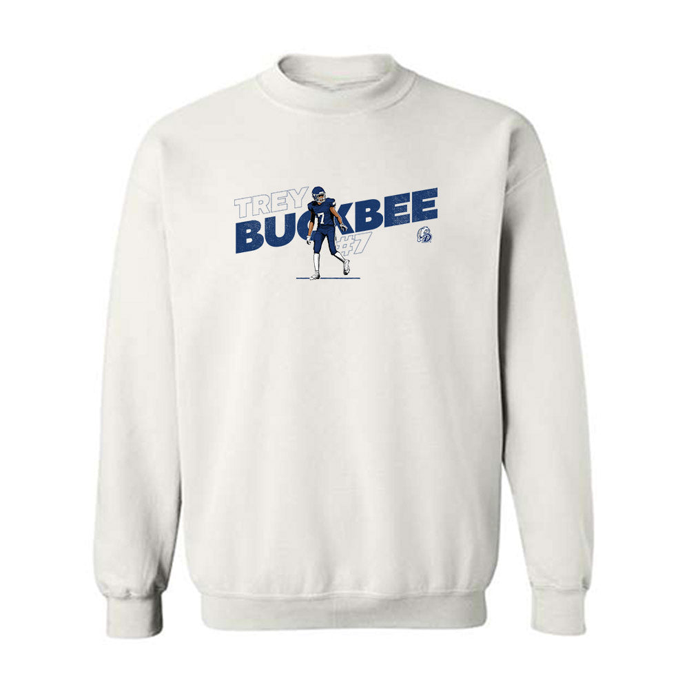 Drake - NCAA Football : Trey Buckbee - Caricature Sweatshirt