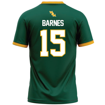 William & Mary - NCAA Football : Bryce Barnes - Green Jersey