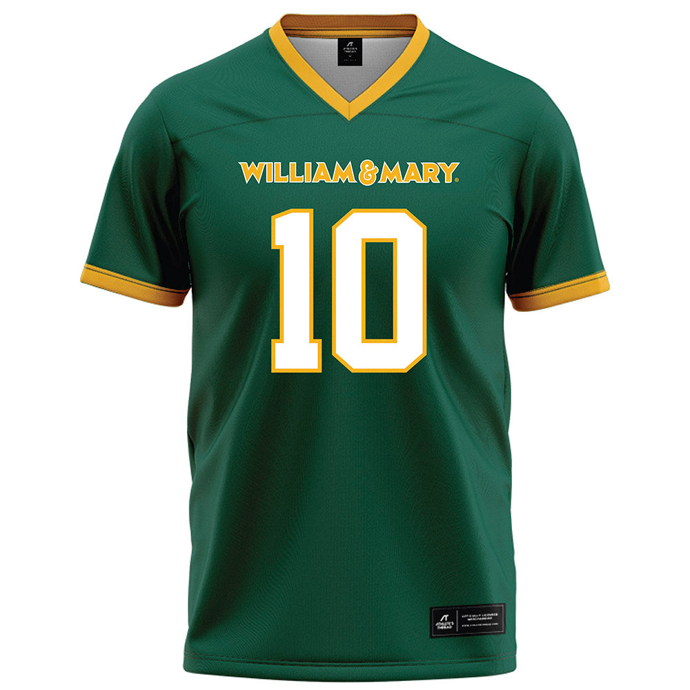 William & Mary - NCAA Football : Josh Guilford - Green Jersey