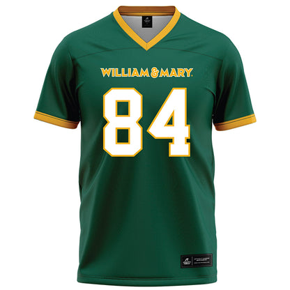 William & Mary - NCAA Football : Joseph Johnson III - Green Jersey