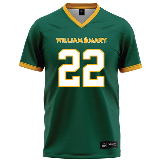 William & Mary - NCAA Football : Tj Mcgill - Green Jersey