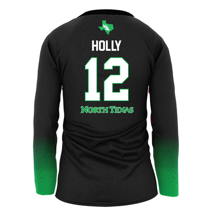 North Texas - NCAA Women's Volleyball : Sh'Diamond Holly - Black Jersey